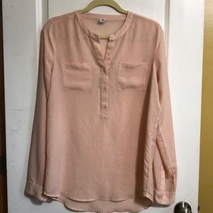 Blush blouse